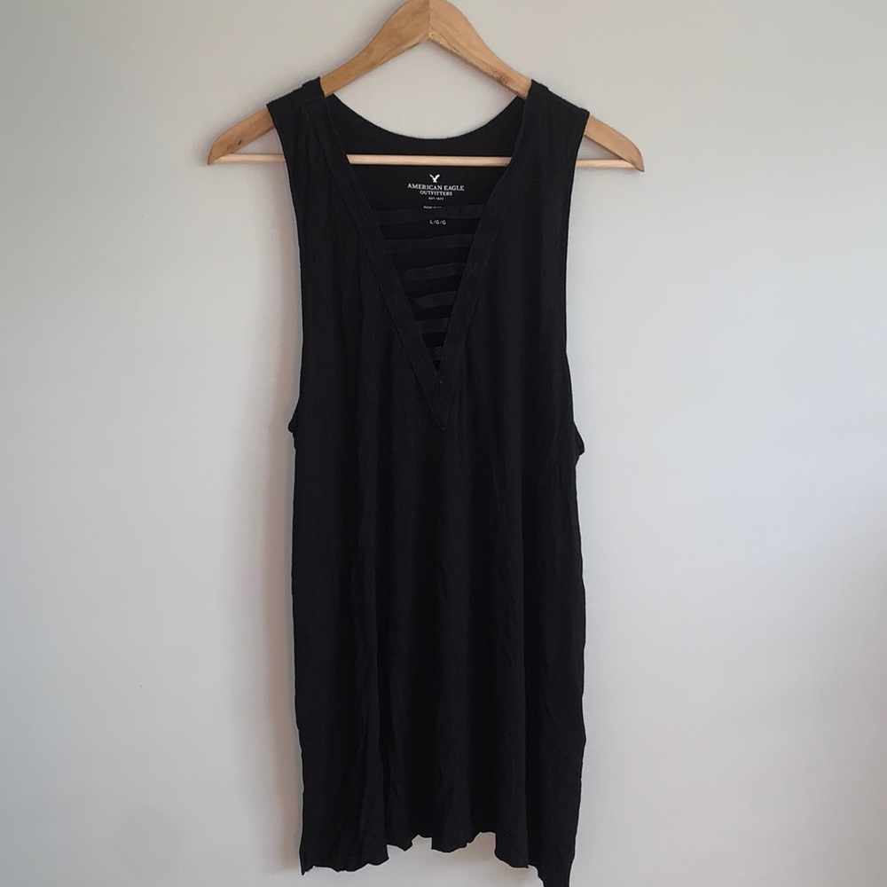 American Eagle Cutout Tank Top